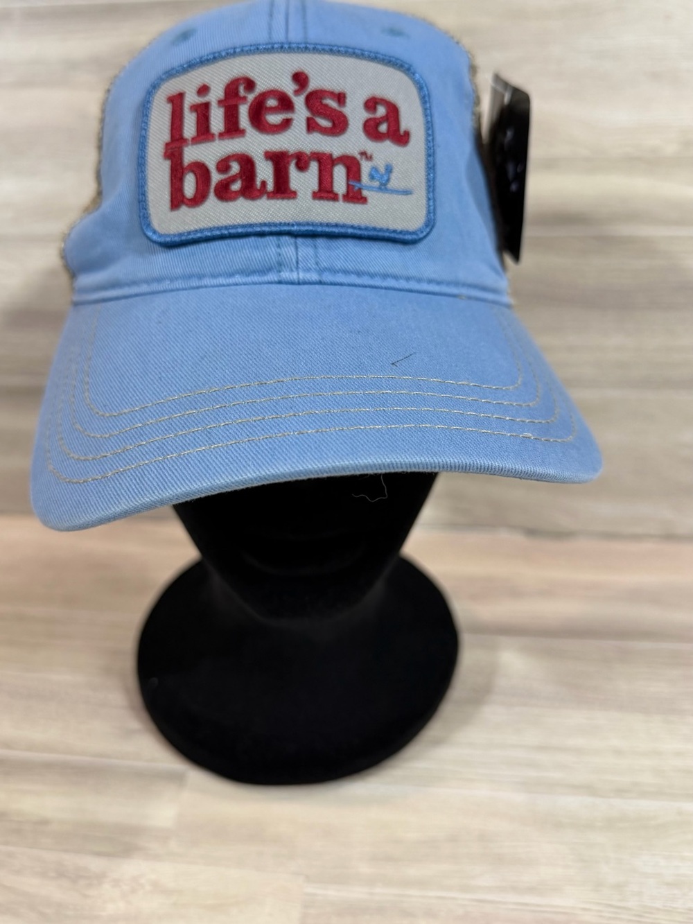 Life's a Barn Light Blue Women's Baseball Cap